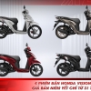 4 phiên bản Honda Vision 2026 với giá bán niêm yết chỉ từ 31 triệu đồng