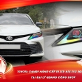 Toyota Camry nâng cấp bi LED AES EV2 Square tại đại lý Quang Công Shop