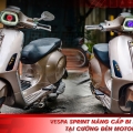 Vespa Sprint nâng cấp bi LED AES EV2 tại Cường Đèn Motor Light