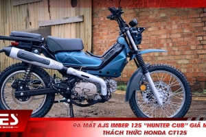 Ra mắt AJS Imber 125 “Hunter Cub” giá mềm thách thức Honda CT125
