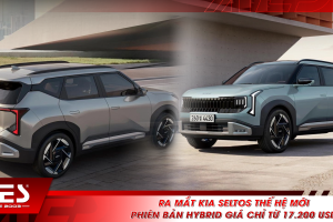Ra mắt Kia Seltos thế hệ mới: Phiên bản Hybrid giá từ 17.200 USD