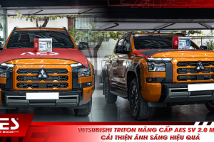 Mitsubishi Triton nâng cấp AES SV 2.0 Max: Cải thiện ánh sáng hiệu quả