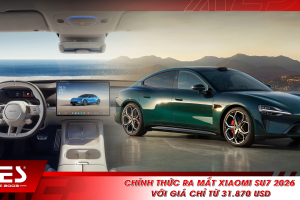 Chính thức ra mắt Xiaomi SU7 2026 với giá chỉ từ 31.870 USD