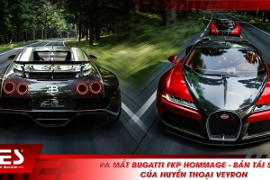 Ra mắt Bugatti FKP Hommage - Bản tái sinh của huyền thoại Veyron