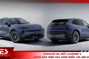 Porsche ra mắt Cayenne S phiên bản điện giá khởi điểm 126.300 USD