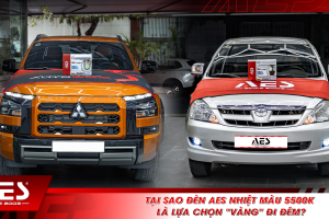 Tại sao đèn AES nhiệt màu 5500K là lựa chọn "vàng" đi đêm?