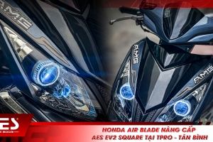 Honda Air Blade nâng cấp AES EV2 Square tại TPro - Tân Bình