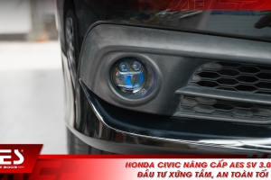 Honda Civic nâng cấp AES SV 3.0 Max - Đầu tư xứng tầm, an toàn tối đa