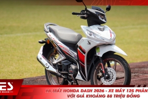 Ra mắt Honda Dash 2026 - xe máy 125 phân khối với giá khoảng 88 triệu đồng