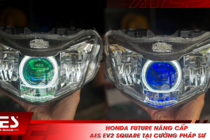 Honda Future nâng cấp AES EV2 Square tại Cường Pháp Sư