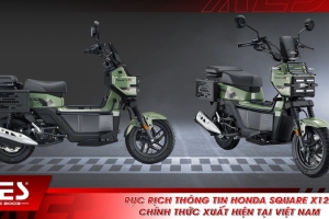 Rục rịch thông tin Honda Square X125 chính thức xuất hiện tại Việt Nam 