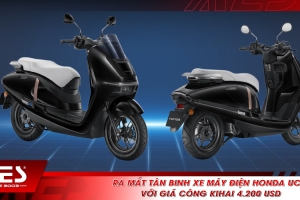 Ra mắt tân binh xe máy điện Honda UC3 với giá công 4.200 USD