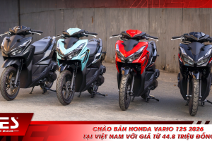 Chào bán Honda Vario 125 2026 tại Việt Nam với giá từ 44.8 triệu đồng