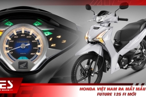 Honda Việt Nam ra mắt mẫu xe Future 125 Fi mới