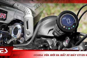 Honda vừa mới ra mắt xe máy CT125 mới