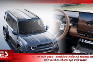 iCaur V27 REEV - Thương hiệu xe Trung Quốc sắp chào hàng tại Việt Nam