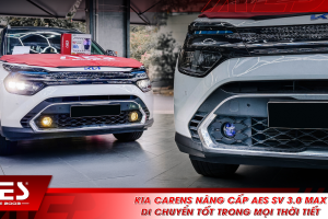 Kia Carens nâng cấp AES SV 3.0 Max: Di chuyển tốt trong mọi thời tiết