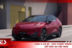 Sắp ra mắt Lynk & Co 02 - CUV coupe thuần điện tại thị trường Việt Nam