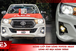 Nâng cấp ánh sáng cho Toyota Hilux: Sáng rõ mọi hành trình