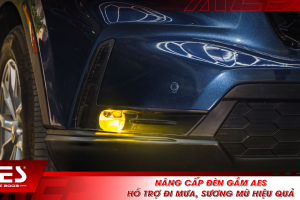 Nâng cấp đèn gầm AES: Hỗ trợ đi mưa, sương mù hiệu quả 