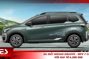 Ra mắt Nissan Gravite - MPV 7 chỗ với giá từ 6.200 USD
