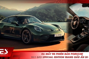 Ra mắt 90 phiên bản Porsche 911 GT3 Special Edition mang dấu ấn di sản