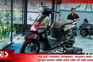 Honda Giorno+ Thaigp 2024 - Xe ga hàng hiếm đầu tiên về thị trường Việt Nam