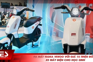 Ra mắt Yadea Vekoo với giá 15 triệu đồng - Xe máy điện cho học sinh