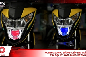 Honda Sonic nâng cấp AES mã EV2 tại đại lý Ánh Sáng Xe Máy