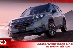 Subaru Forester hybrid sắp bán ở thị trường Việt Nam