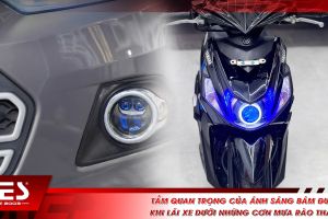 Tầm quan trọng của ánh sáng bám đường khi lái xe dưới những cơn mưa rào tháng 5