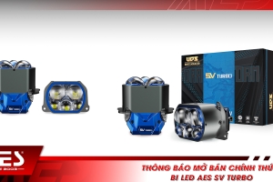 Thông báo mở bán chính thức bi LED AES SV Turbo