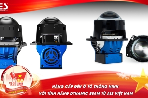 Nâng cấp đèn ô tô thông minh với tính năng Dynamic Beam từ AES Việt Nam