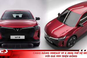 Chào hàng VinFast VF 8 2026 thế hệ mới với giá 999 triệu đồng