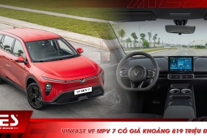 VinFast VF MPV 7 có giá khoảng 819 triệu đồng