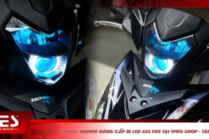 Honda Winner nâng cấp bi LED AES EV2 tại Tpro Shop - Tân Bình