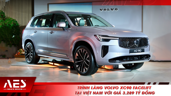 Trình làng Volvo XC90 facelift tại Việt Nam với giá 3.289 tỷ đồng