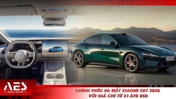 Chính thức ra mắt Xiaomi SU7 2026 với giá chỉ từ 31.870 USD