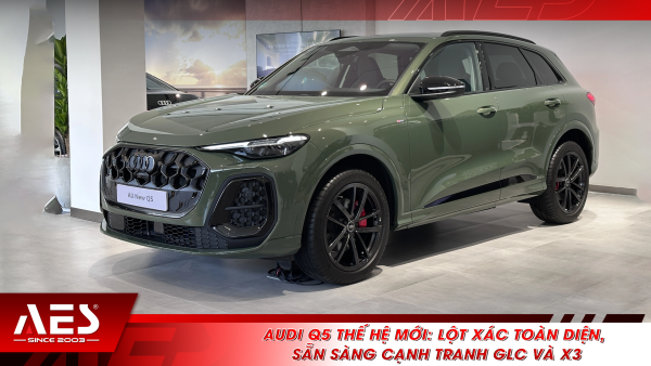Audi Q5 thế hệ mới: Lột xác toàn diện, sẵn sàng cạnh tranh GLC và X3