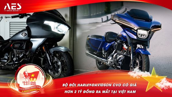 Bộ đôi Harley-Davidson CVO có giá hơn 2 tỷ đồng ra mắt tại Việt Nam