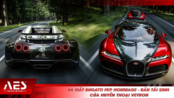 Ra mắt Bugatti FKP Hommage - Bản tái sinh của huyền thoại Veyron