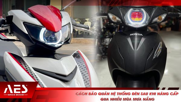 Cách bảo quản hệ thống đèn sau khi nâng cấp qua nhiều mùa mưa nắng