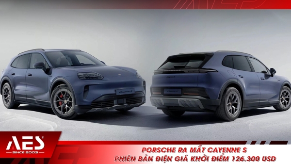 Porsche ra mắt Cayenne S phiên bản điện giá khởi điểm 126.300 USD