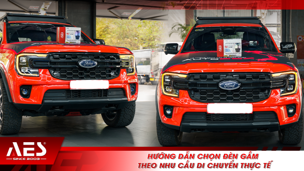 Hướng dẫn chọn đèn gầm theo nhu cầu di chuyển thực tế