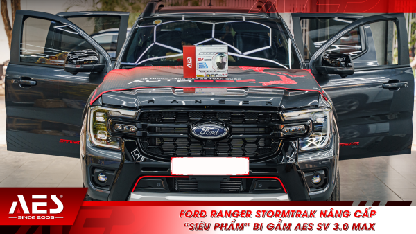 Ford Ranger Stormtrak nâng cấp "siêu phẩm" bi gầm AES SV 3.0 Max