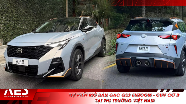 Dự kiến mở bán GAC GS3 Enzoom - CUV cỡ B tại thị trường Việt Nam