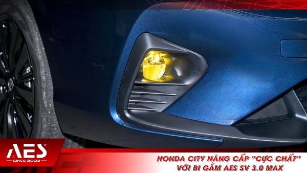 Honda City nâng cấp “cực chất” với bi gầm AES SV 3.0 Max