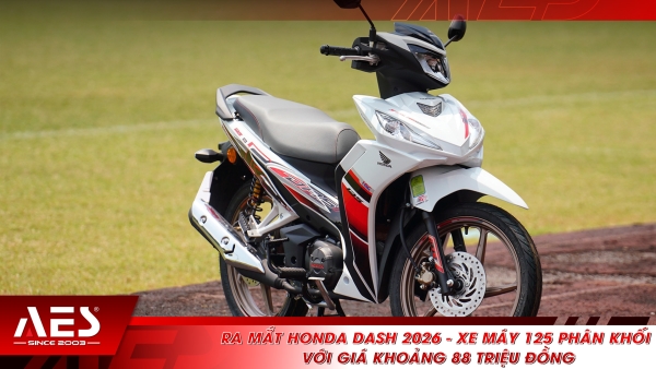 Ra mắt Honda Dash 2026 - xe máy 125 phân khối với giá khoảng 88 triệu đồng