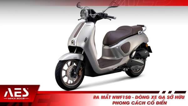 Ra mắt NWF150 - Dòng xe ga sở hữu phong cách cổ điển