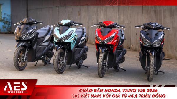 Chào bán Honda Vario 125 2026 tại Việt Nam với giá từ 44.8 triệu đồng